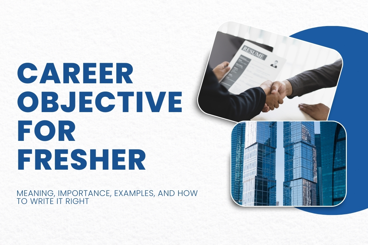 career objective for fresher