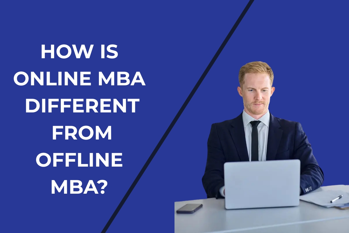 online mba different from offline mba